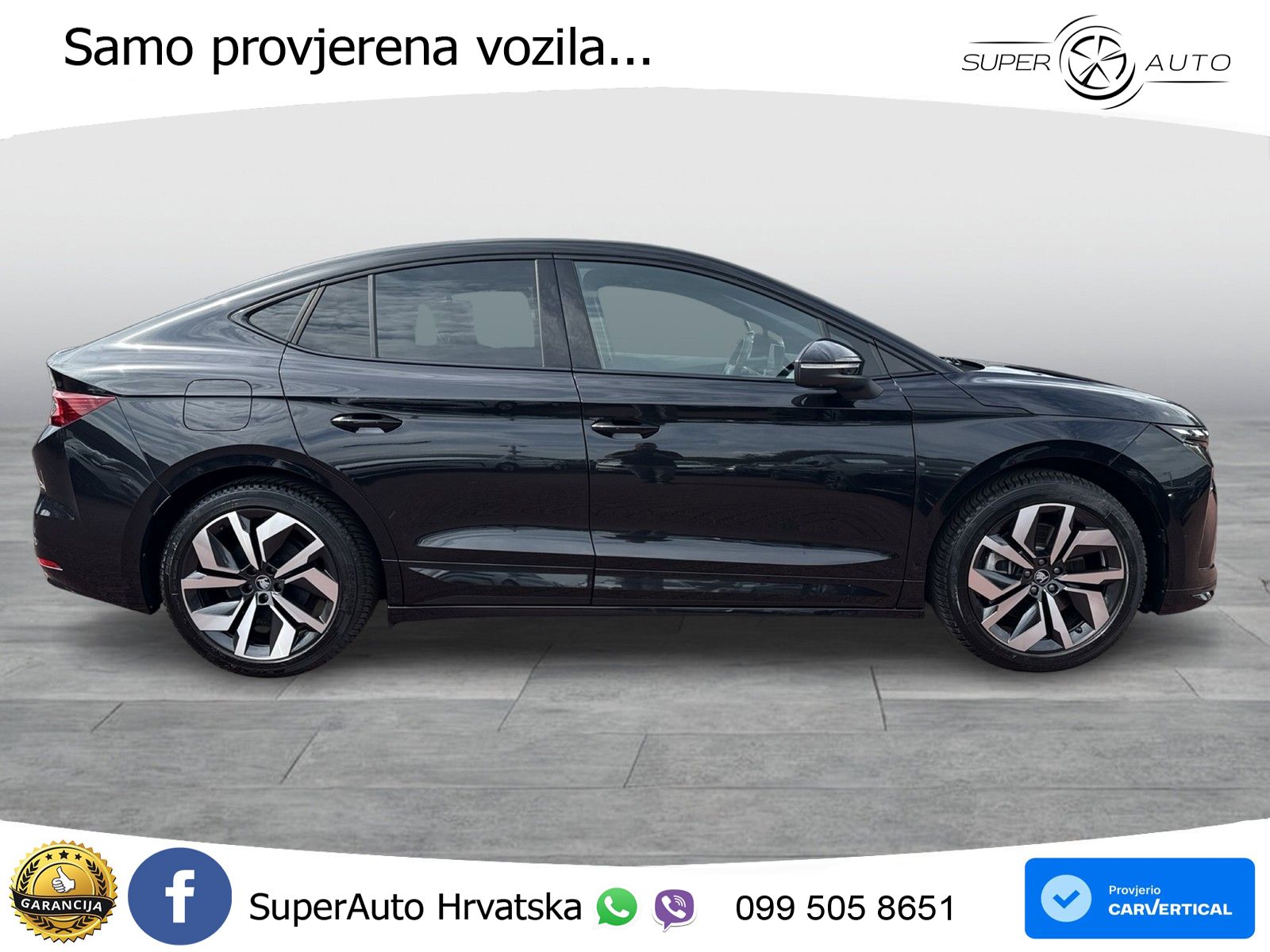 Škoda Enyaq Coupe iV 85 82 kWh (286 KS) SportLine LED+GR SJED+ACC
