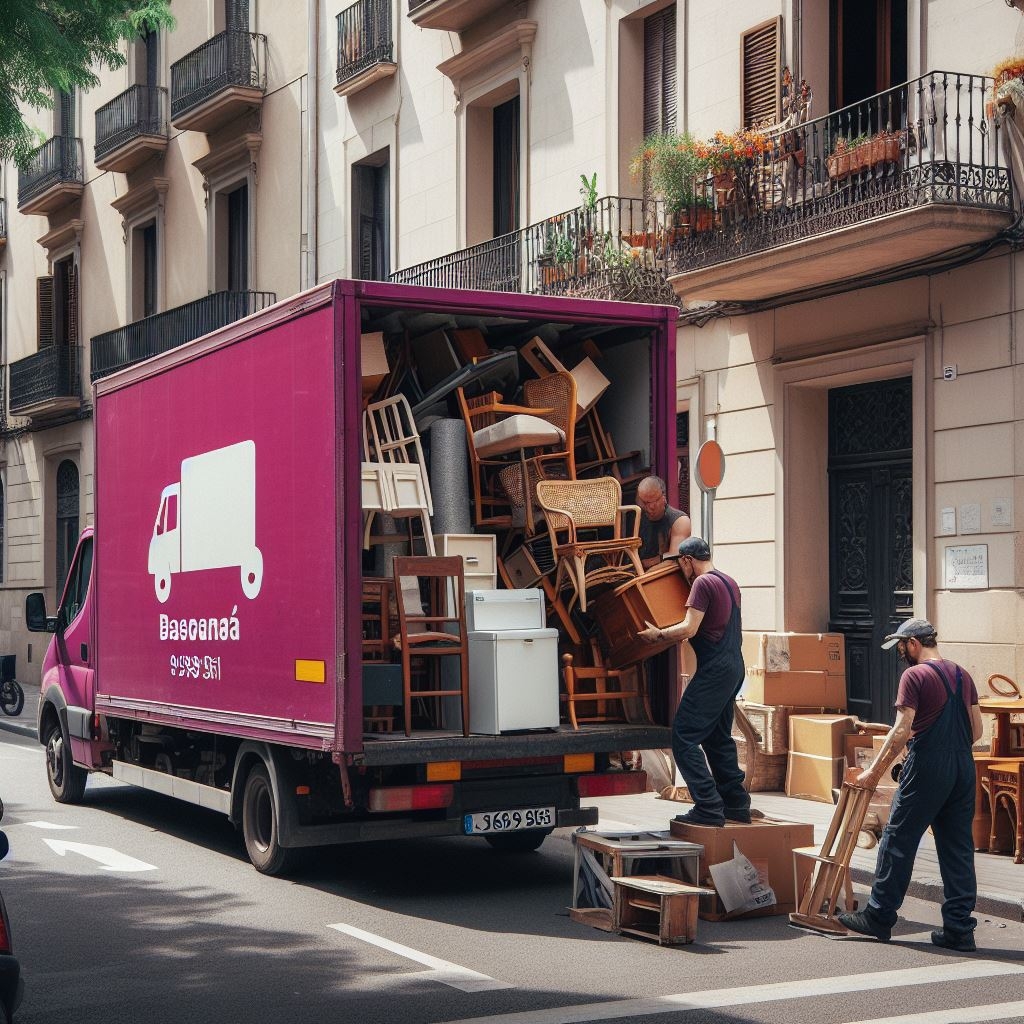 Vaciado de pisos y locales en El Barcelonés