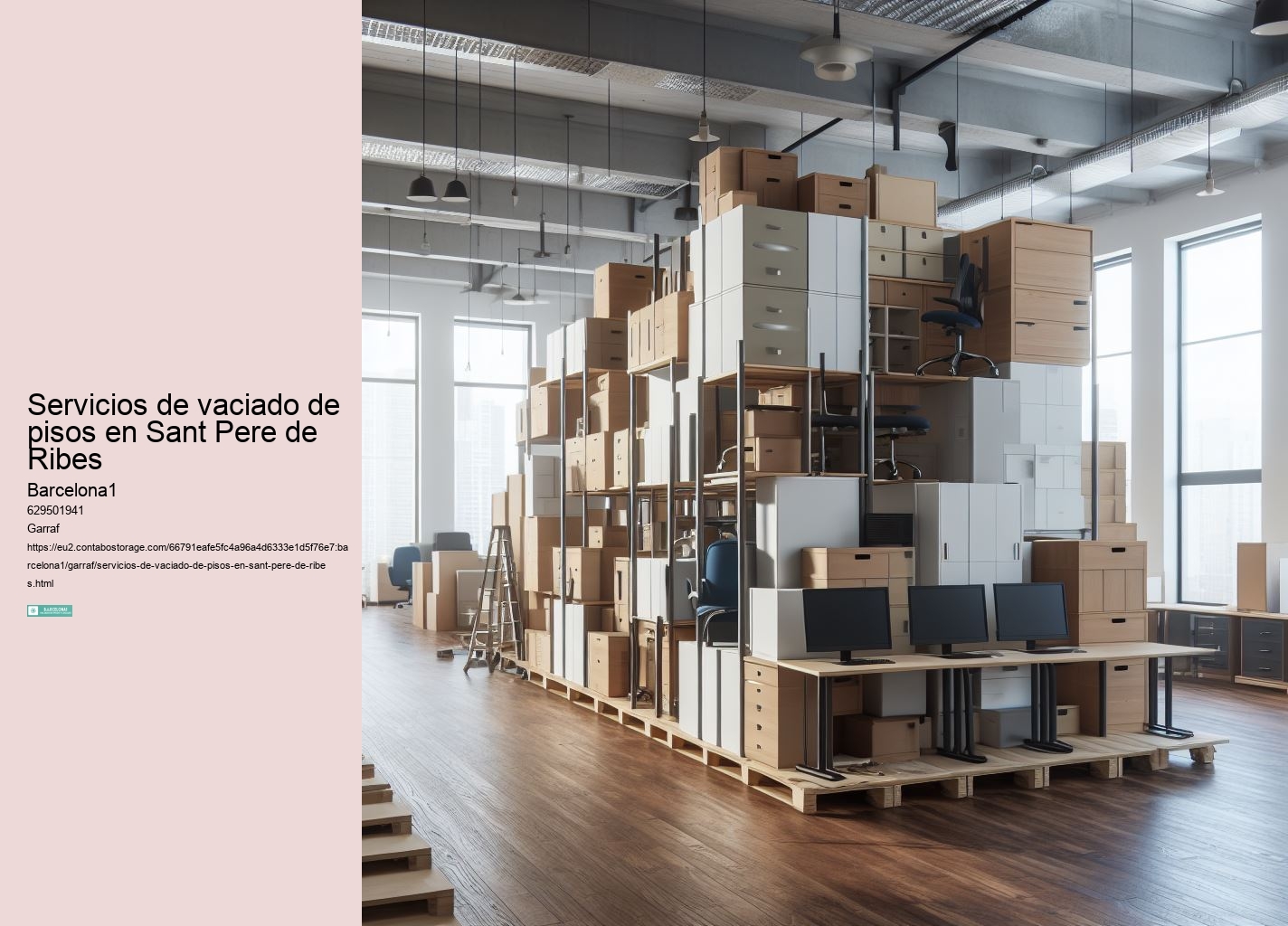 Servicios de vaciado de pisos en Sant Pere de Ribes