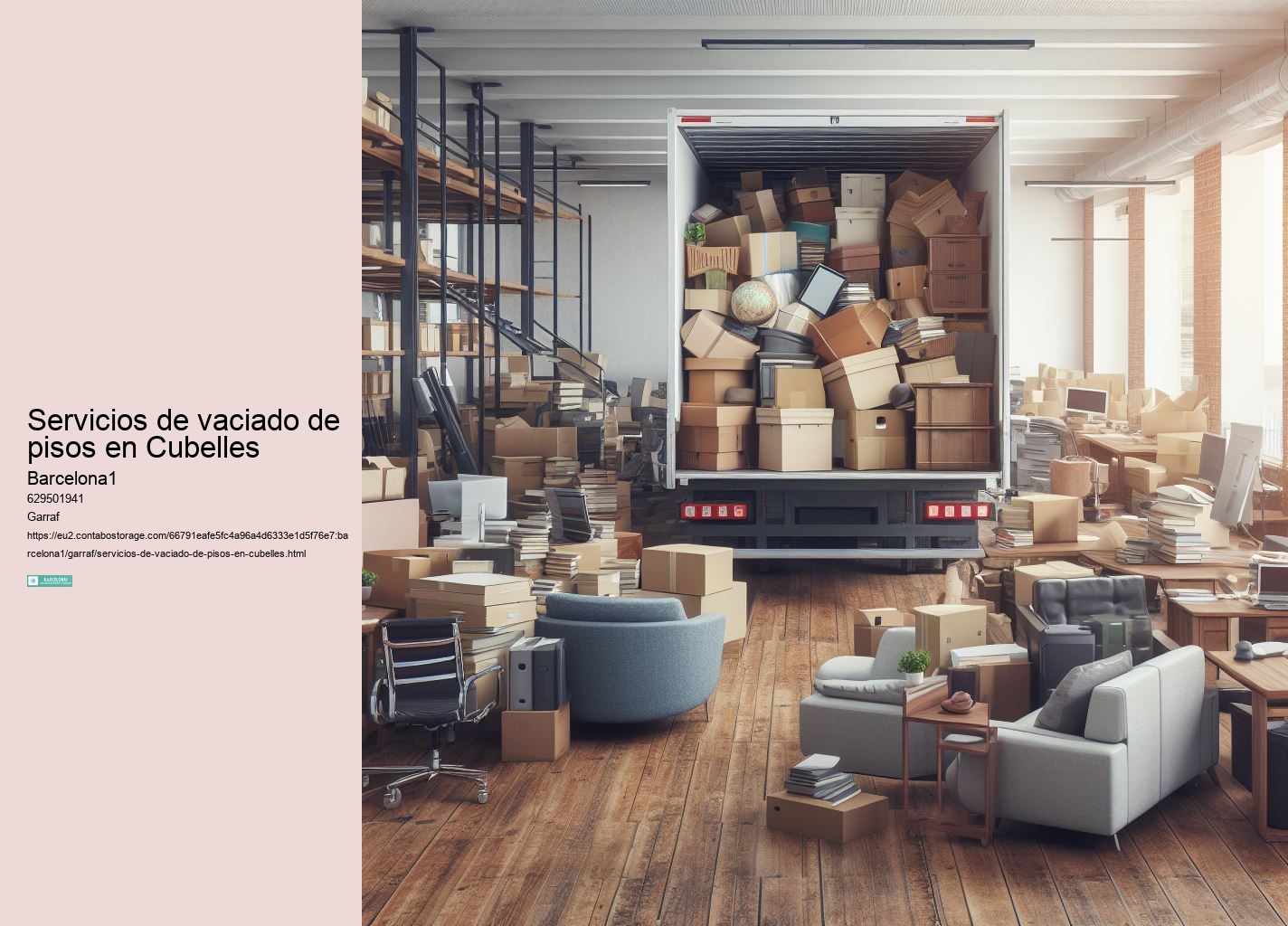 Servicios de vaciado de pisos en Cubelles