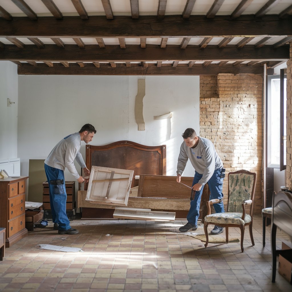 Servicios rápidos para vaciar pisos en Sant Cugat del Vallès