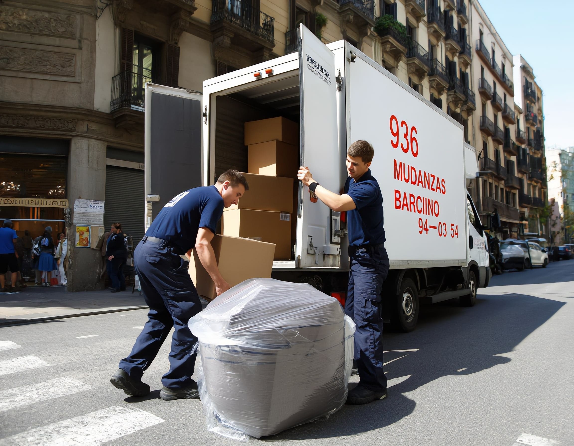 Facilita tu mudanza en Barcelona con nuestros servicios extra