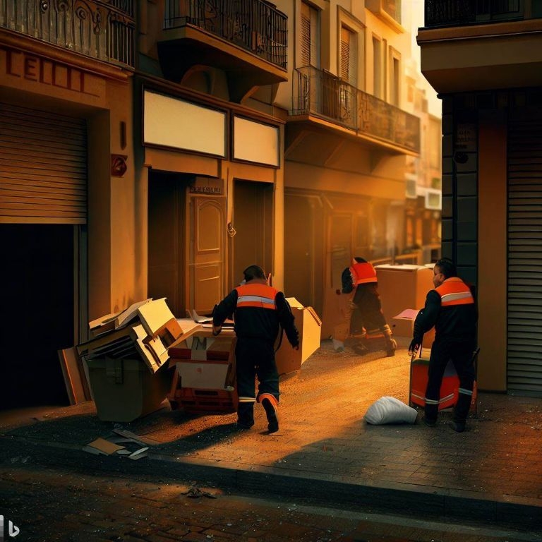 Vaciado de locales comerciales en Tielmes