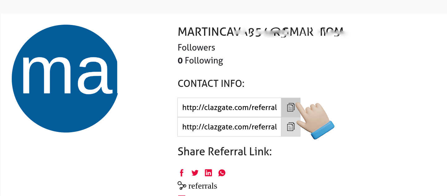 Clazgate Referral Link