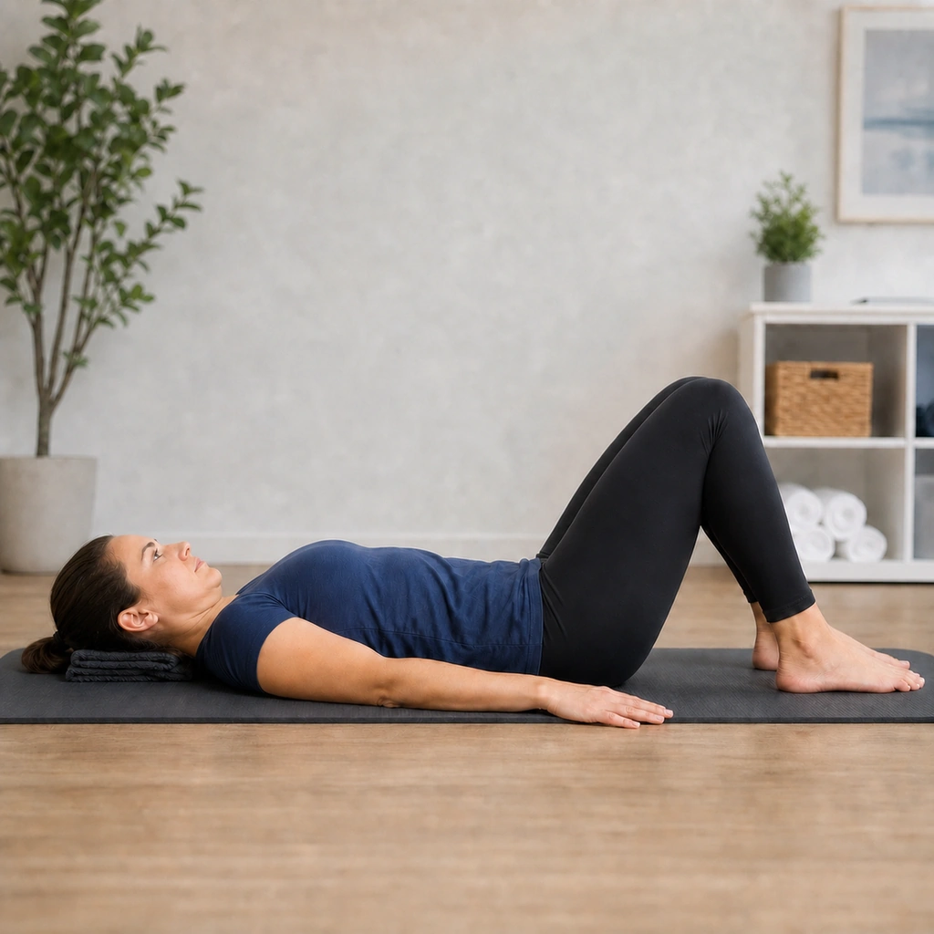 Chin Tuck Endurance Hold - Step 3 of 5: Maintain good form throughout