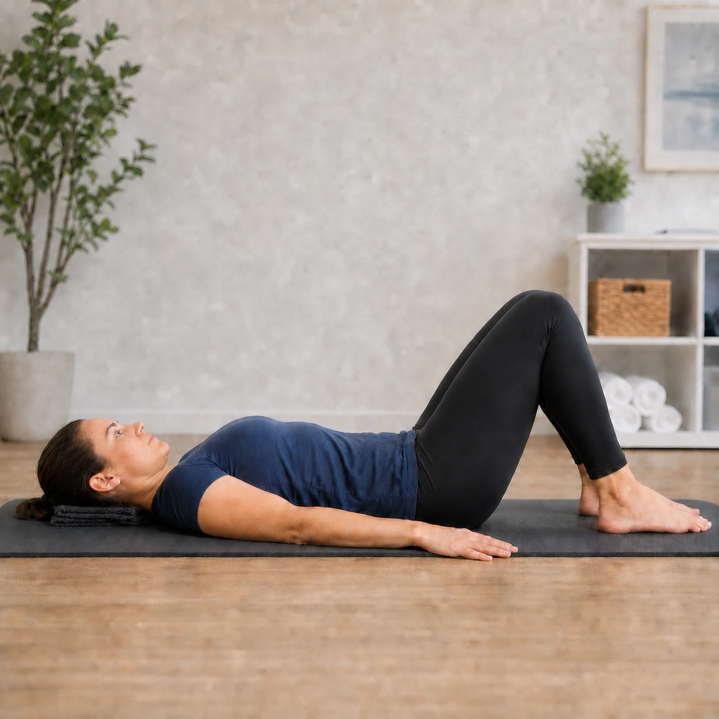 Chin Tuck Endurance Hold - Step 5 of 5: Repeat for prescribed sets