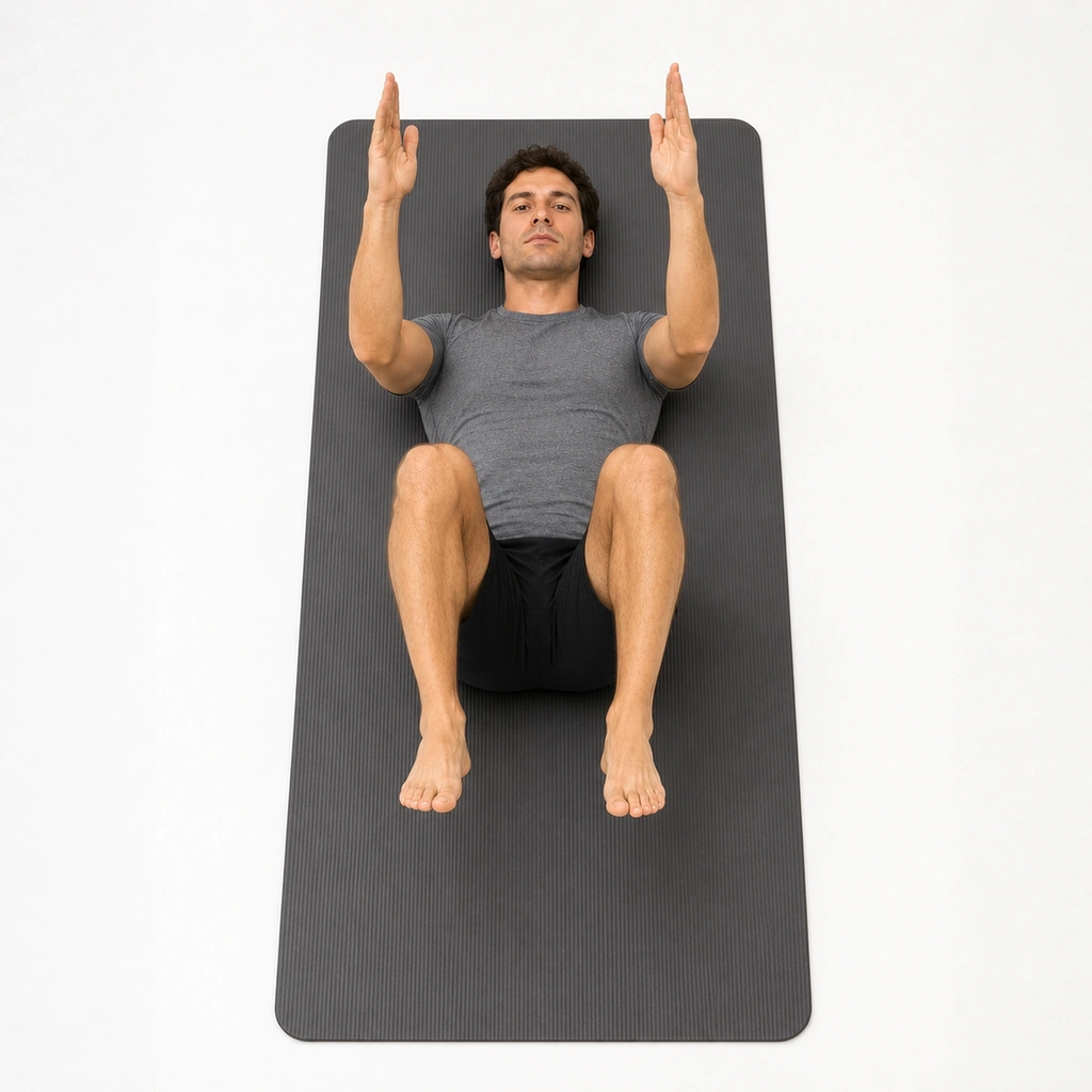 Dead Bug - Contralateral - Step 7 of 7: Switch to left arm and right leg