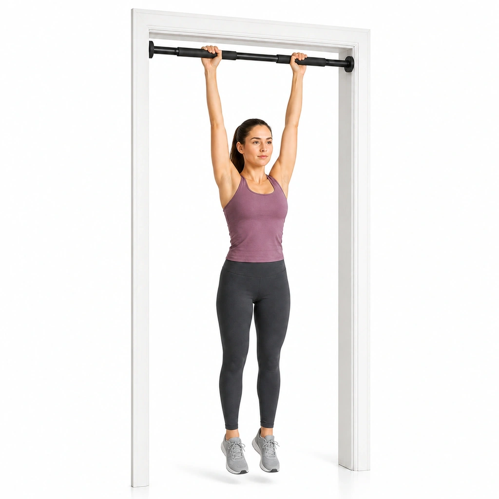 Dead Hang - Step 2 of 5: Let your body weight decompress your spine