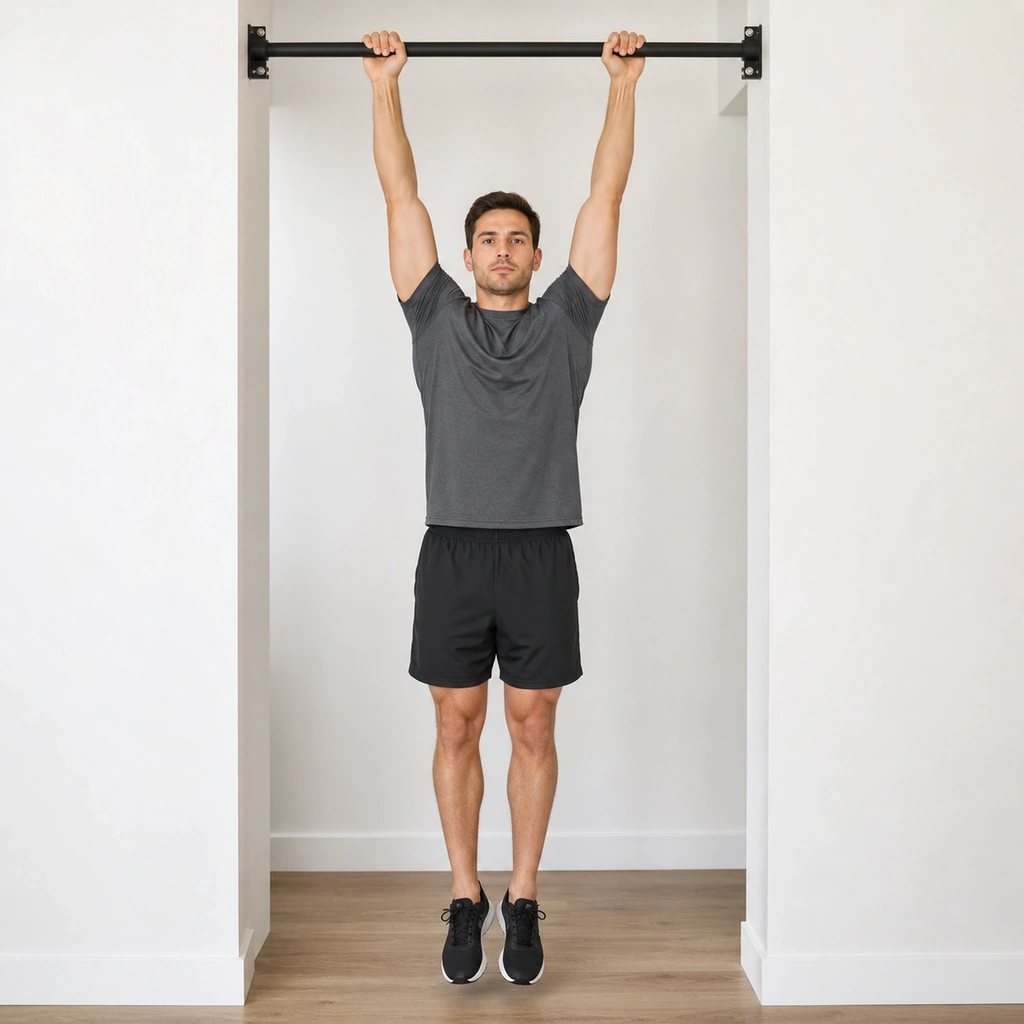 Dead Hang - Step 2 of 5: Hang with arms straight