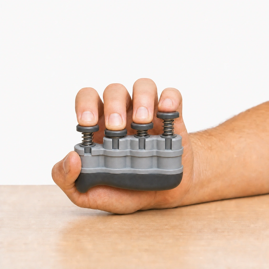 Digi-Flex Individual Finger Press - Step 4 of 5: Move to middle finger