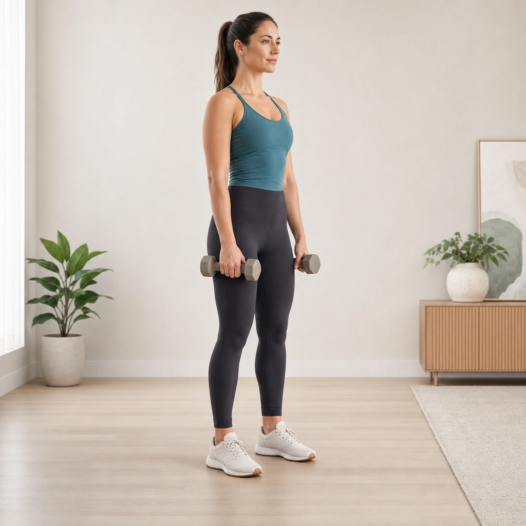 Dumbbell Romanian Deadlift (RDL)