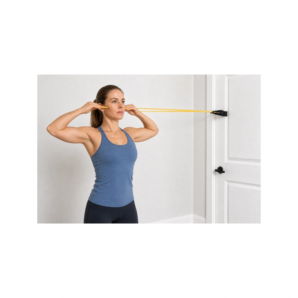 Face Pull - Step 5 of 6: Squeeze shoulder blades together