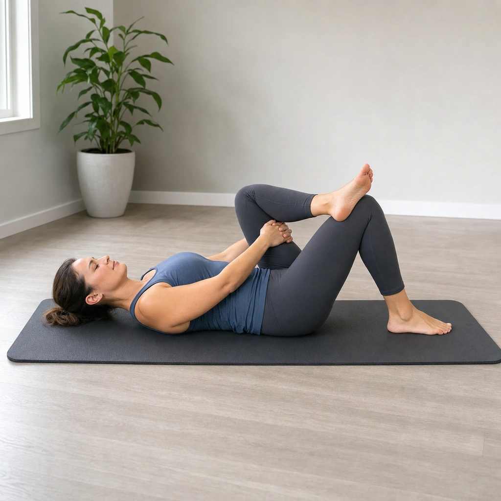 Figure-4 Rock (Supine)