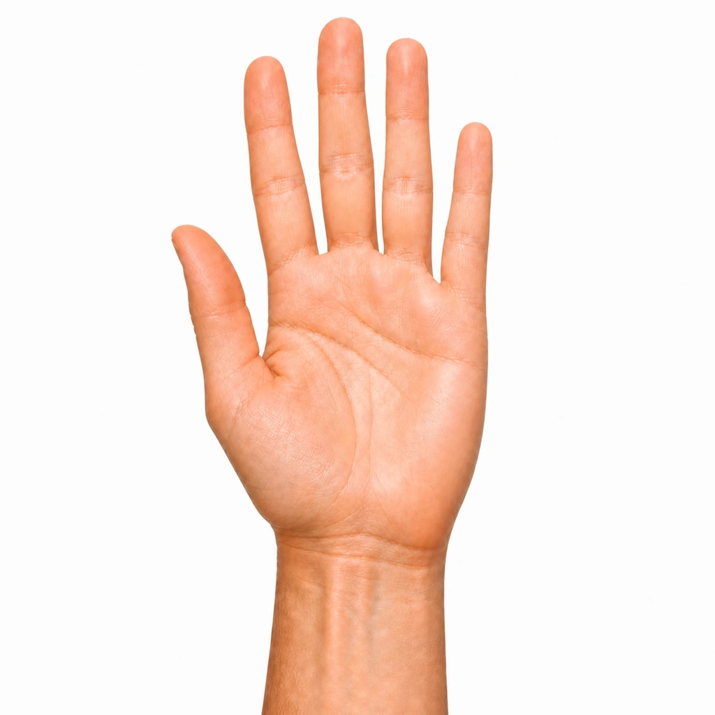 Finger Spreads (Abduction/Adduction) - Step 4 of 4: Repeat smoothly