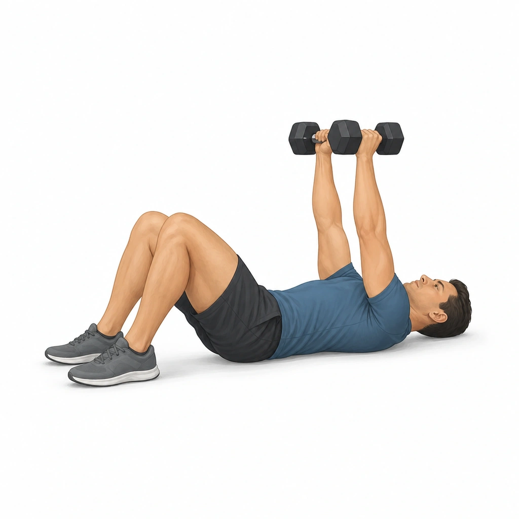 Floor Press - Step 4 of 4: Repeat