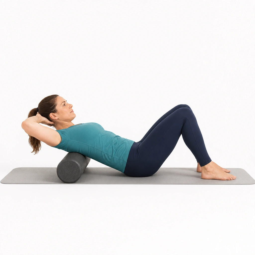 Foam Roller Thoracic Extension