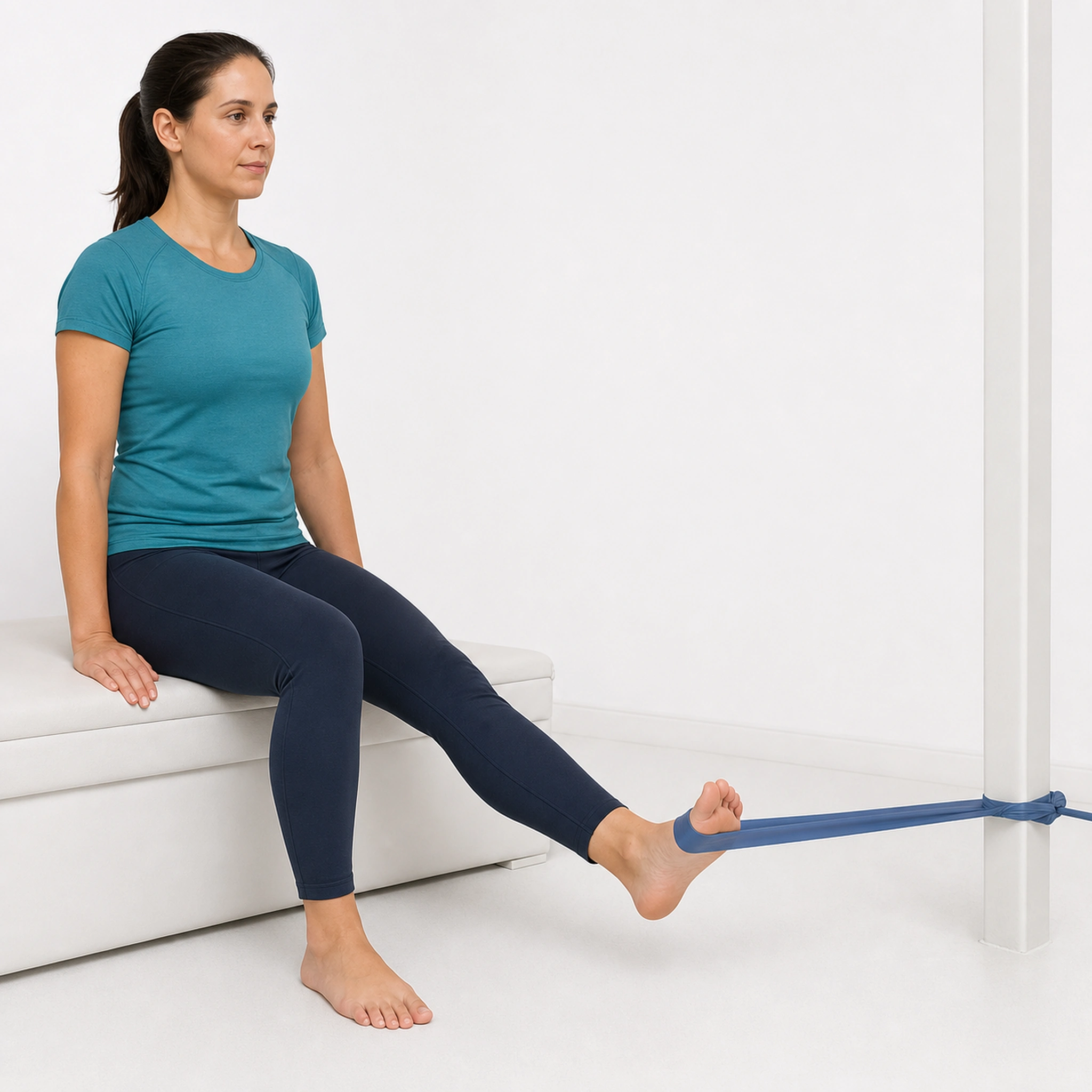 Foot Inversion/Eversion with Band