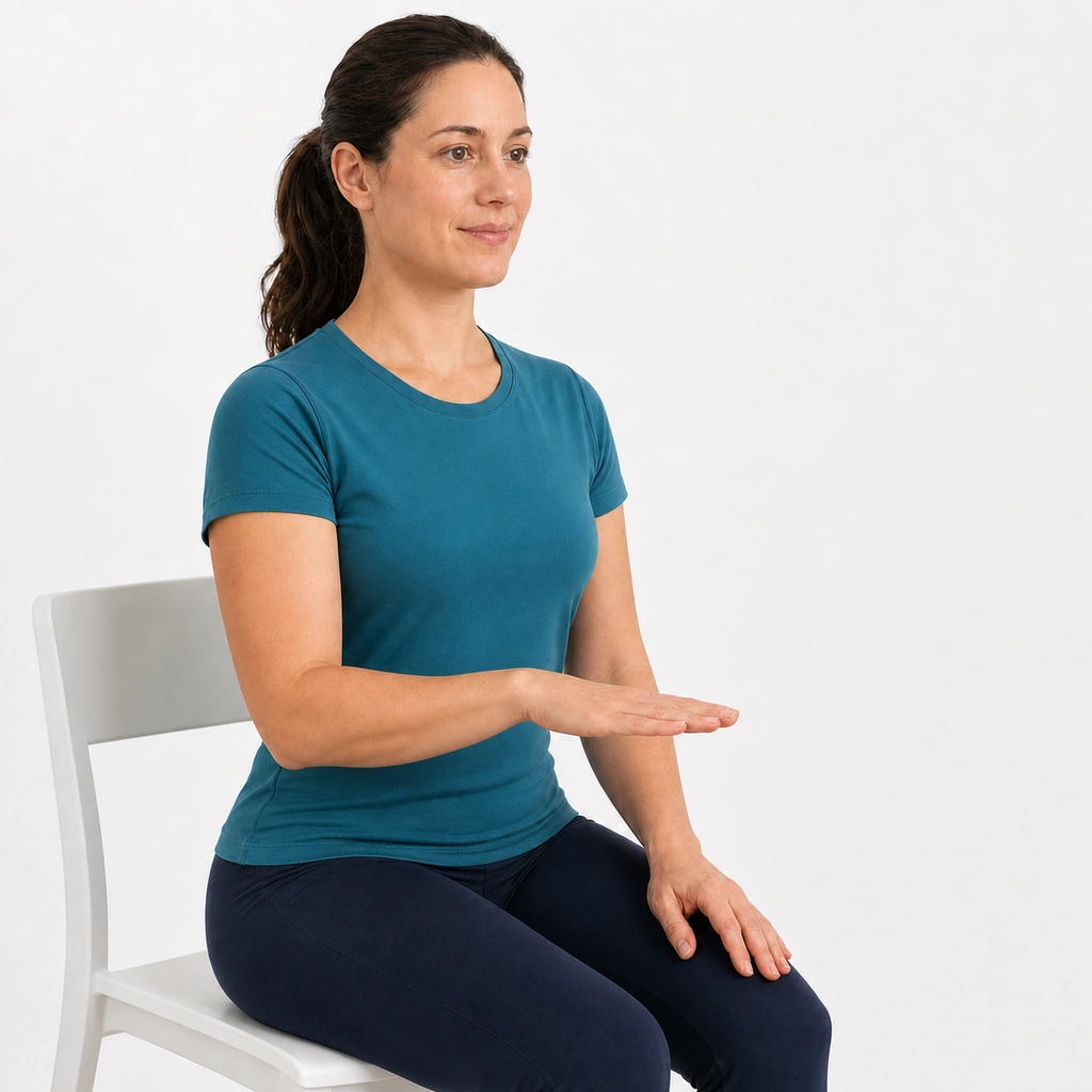 Forearm Rotation - Step 3 of 5: Hold for 1 second