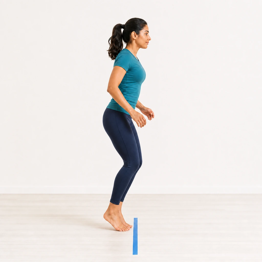 Forward/Backward Hops - Step 5 of 5: Keep movements quick and controlled