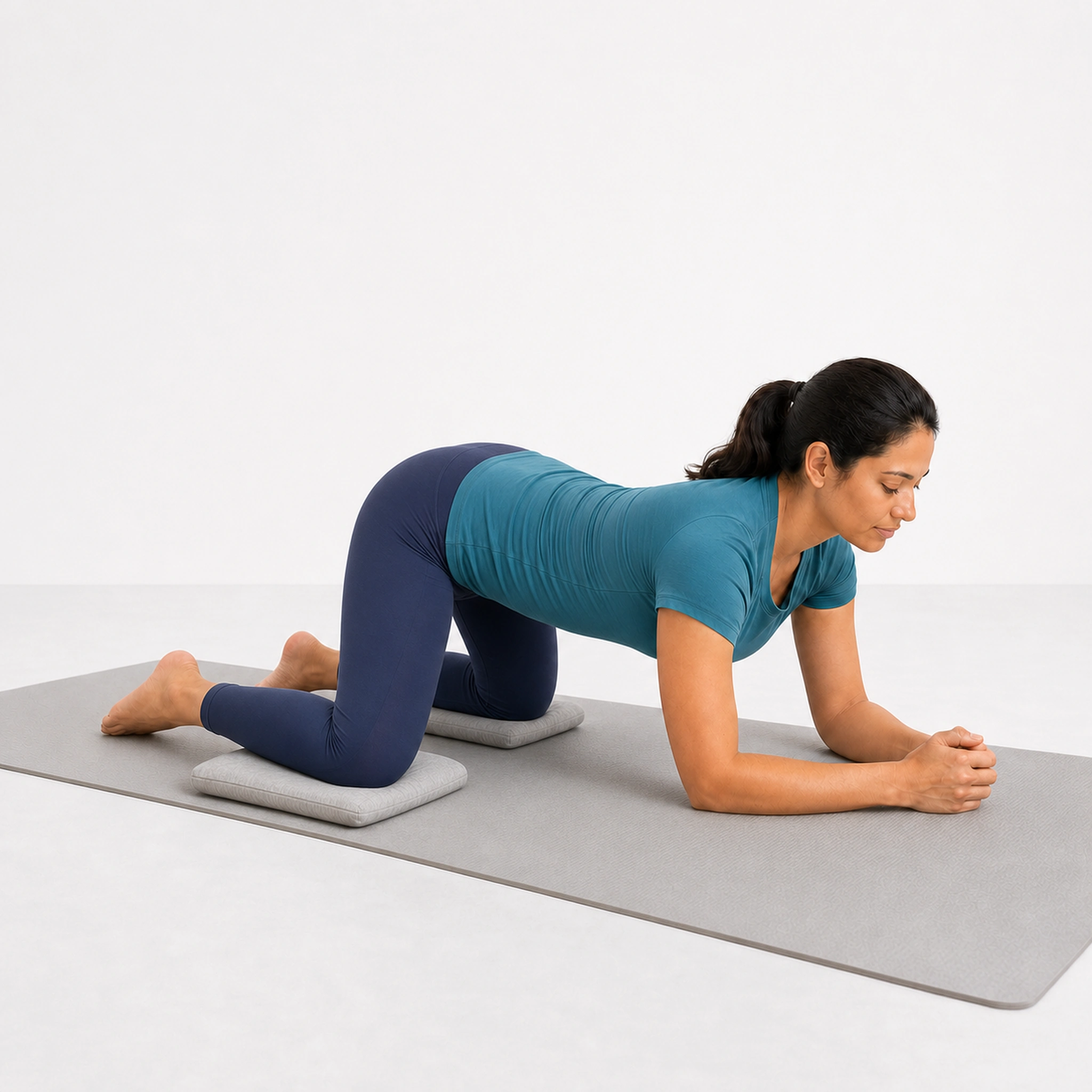 Frog Stretch (Gentle) - Step 4 of 4: Return to start position