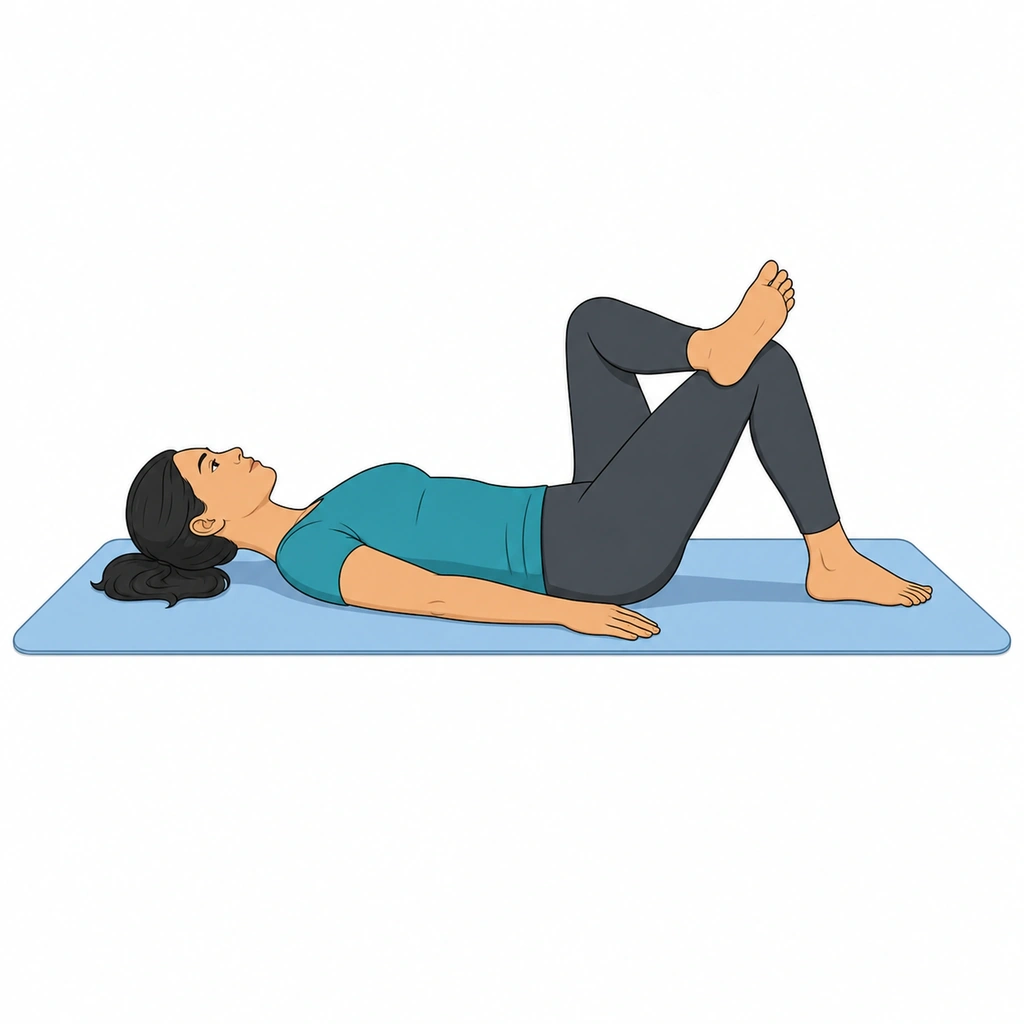 Gentle Figure-4 Glute Stretch