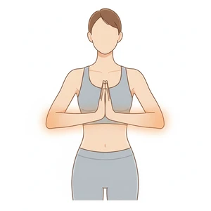 Reverse Prayer Stretch