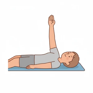 Supine Elbow Flexion Extension