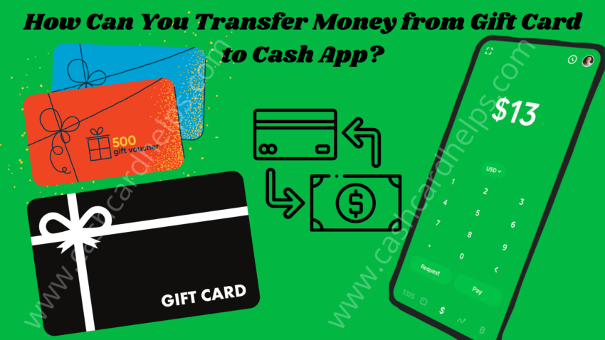 Gift Card To Cash App
