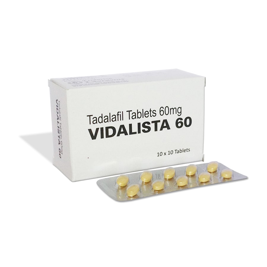 Vidalista 60 Pills | Sildenafil Citrate | It's Side Effects | Dosage