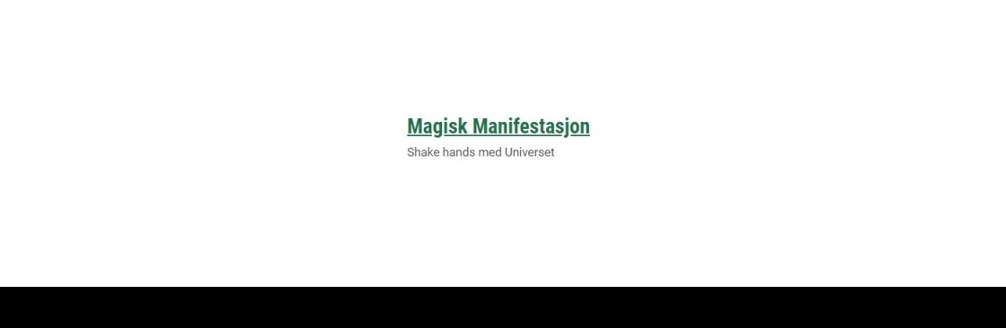 Magic Manifestation Cover Image