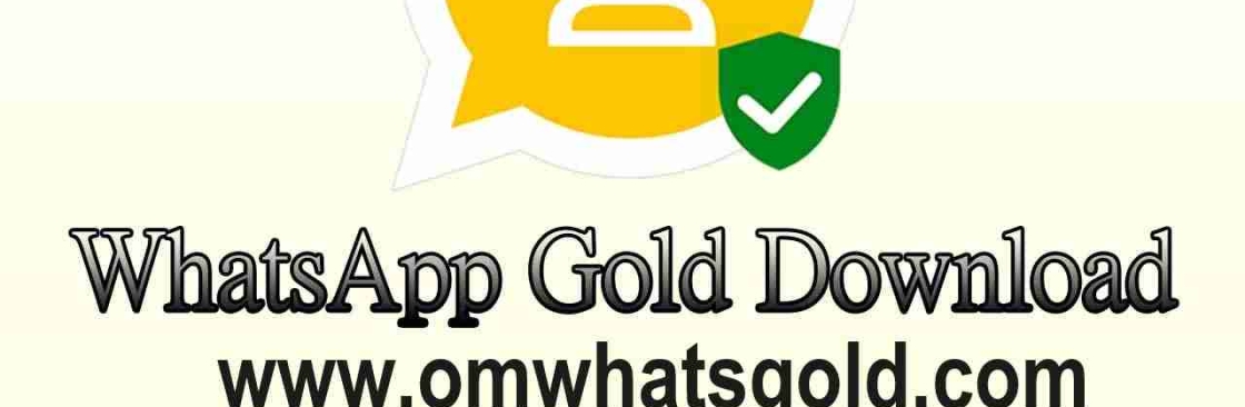 Golden WhatsApp Cover Image