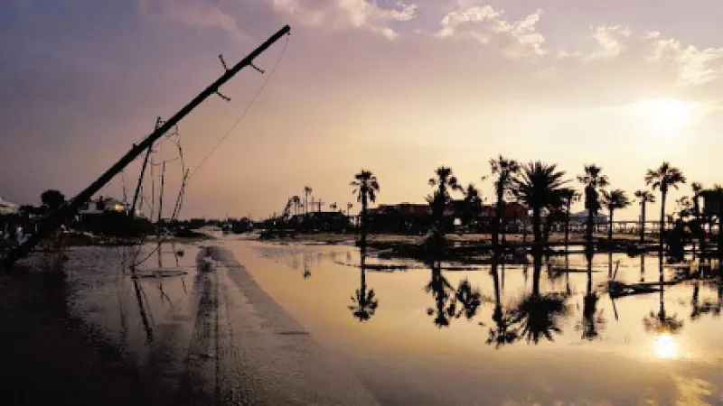 අයිඩා කුණාටුවෙන් ලුසියානා වැසියෝ ලක්ෂ 7ක් අඳුරේ