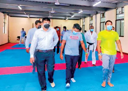 කරාතේ දෝ සංගමයට ගෘහස්ථ ක්රීඩාගාර පහසුකම්