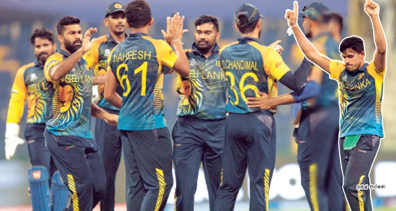 ශ්රී ලංකා පිල පළමු කඩුල්ල පැන ගනී නැමීබියාවට එරෙහිව කඩුලු 7ක ජයක්