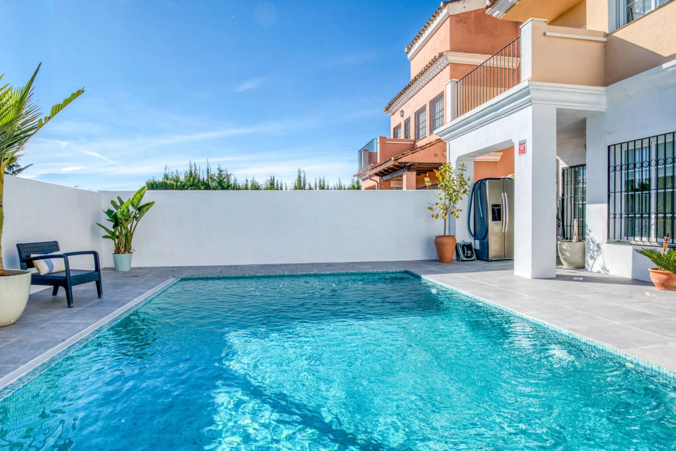 Stunning fully refurbished villa located in the sought after area of Bel Air on Estepona's New Golden Mile.
