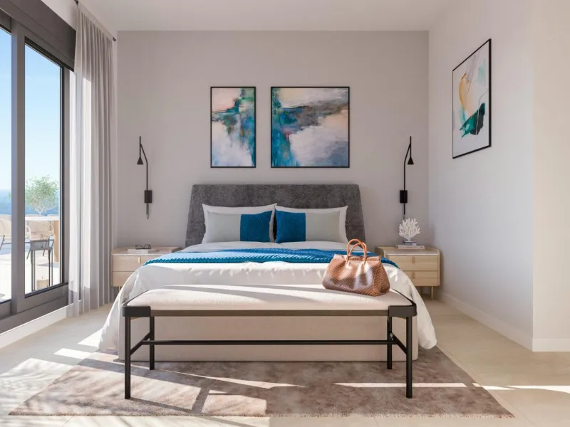 NEW BUILD RESIDENTIAL COMPLEX IN LA ALCAIDESA, SAN ROQUE& & New Build residential development in La Alcaidesa, the province of Cadiz, distributed in 55 multi-family homes, with options of 2 and 3 bedrooms with large terraces that allow you to enjoy 