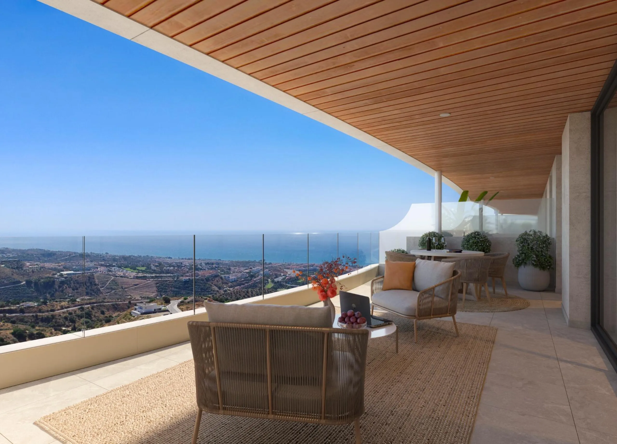 New Build Apartments with Sea Views in Rincon de la Victoria& & Contemporary Residential Living Inspired by the Mediterranean& This new build residential project in Rincon de la Victoria has been designed to evoke emotion, comfort and a true sens