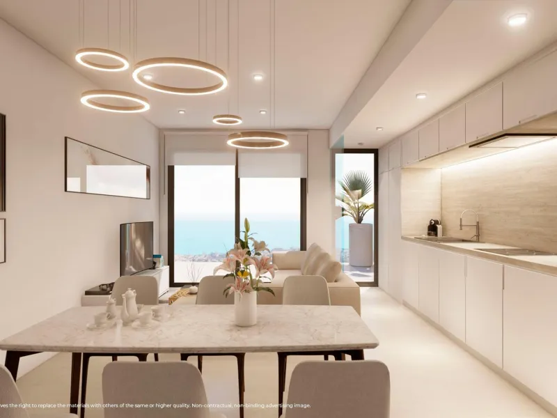 Sea View New Build Homes in Benalmadena, Costa del Sol& & Modern Homes With Panoramic Sea Views& Discover an exclusive residential development of 32 new build homes in the Monte Alto area of Benalmadena. This boutique project offers 1, 2 and 3 be