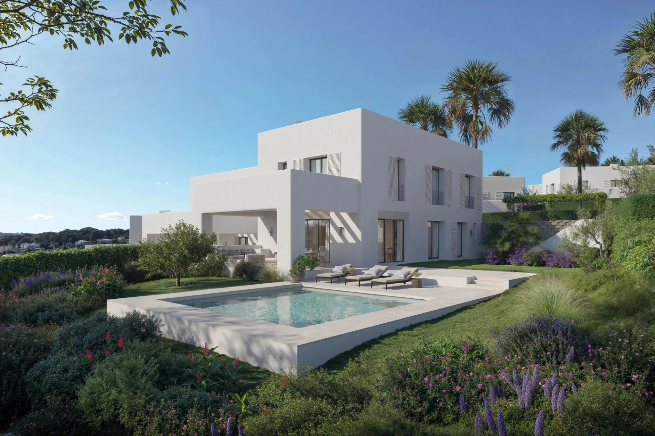 New Build Luxury Villas in Sotogrande Alto with Private Garden and Pool& & Exclusive Residential Living in Sotogrande Alto& This elegant new build residential development is located in the prestigious area of Sotogrande Alto, one of the most excl