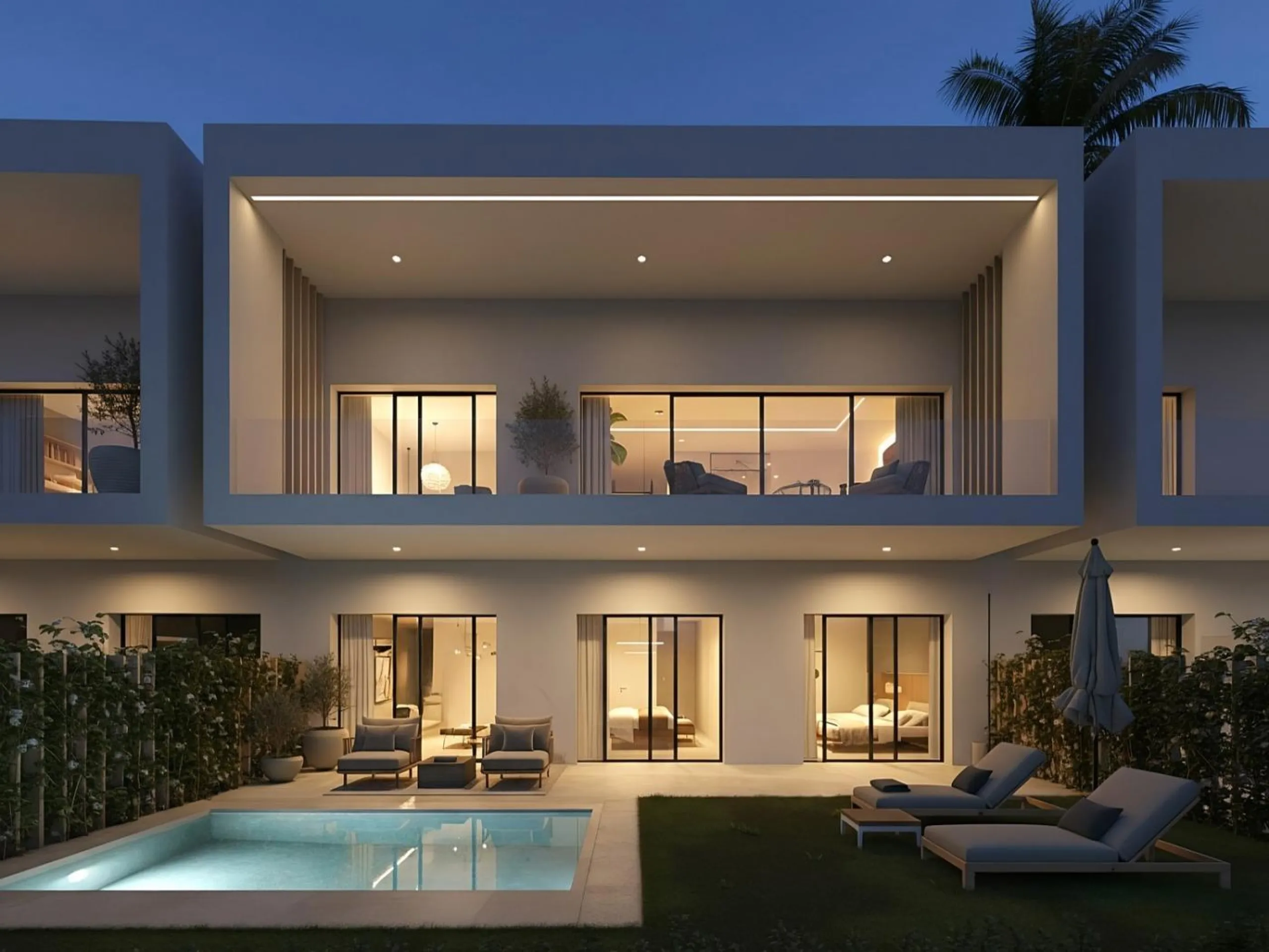 Luxury New Build Attached Villas with Sea Views and private pool in Casares del Sol& & Exclusive Residential Development in Casares del Sol& This elegant new build residential project features 55 attached villas with private swimming pools, ideal