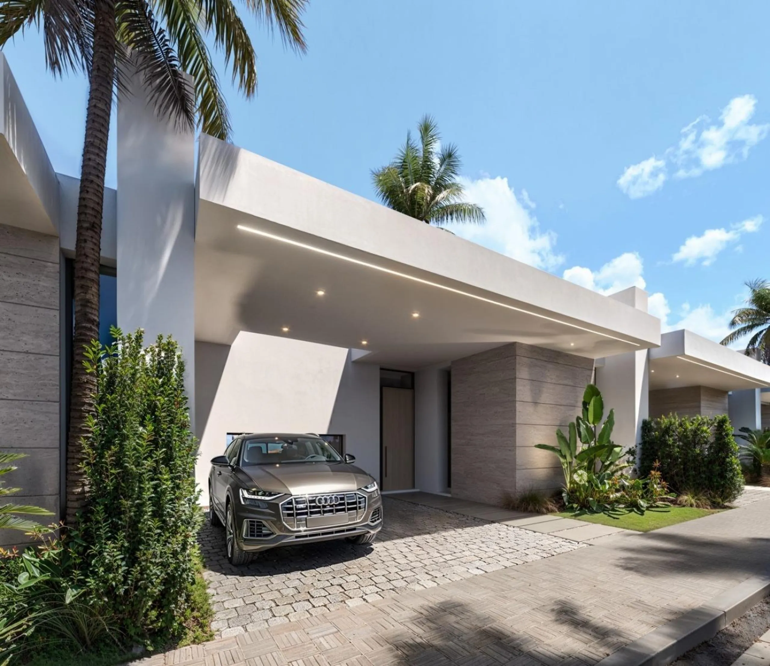 Luxury New Build Attached Villas with Sea Views and private pool in Casares del Sol& & Exclusive Residential Development in Casares del Sol& This elegant new build residential project features 55 attached villas with private swimming pools, ideal