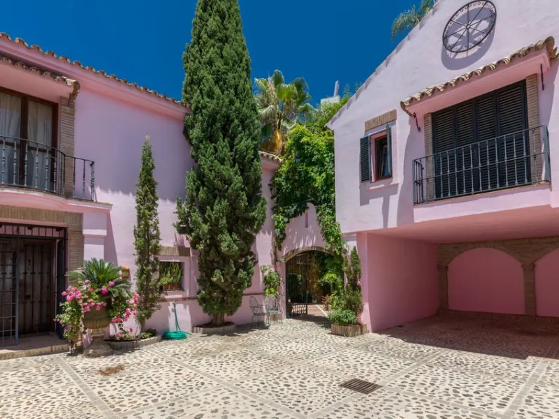 Spectacular country style 5 bedroom villa with open views at Puerto De  Los Alemendros, Benahavis