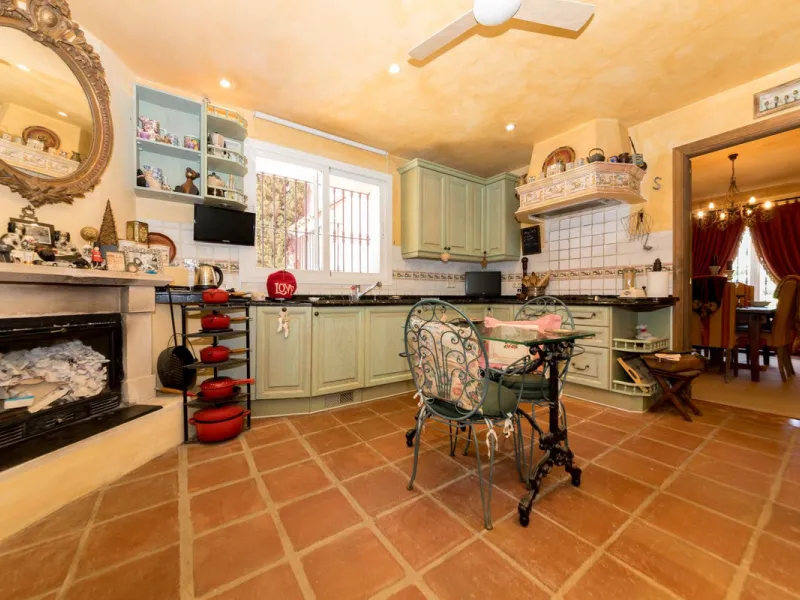 Spectacular country style 5 bedroom villa with open views at Puerto De  Los Alemendros, Benahavis