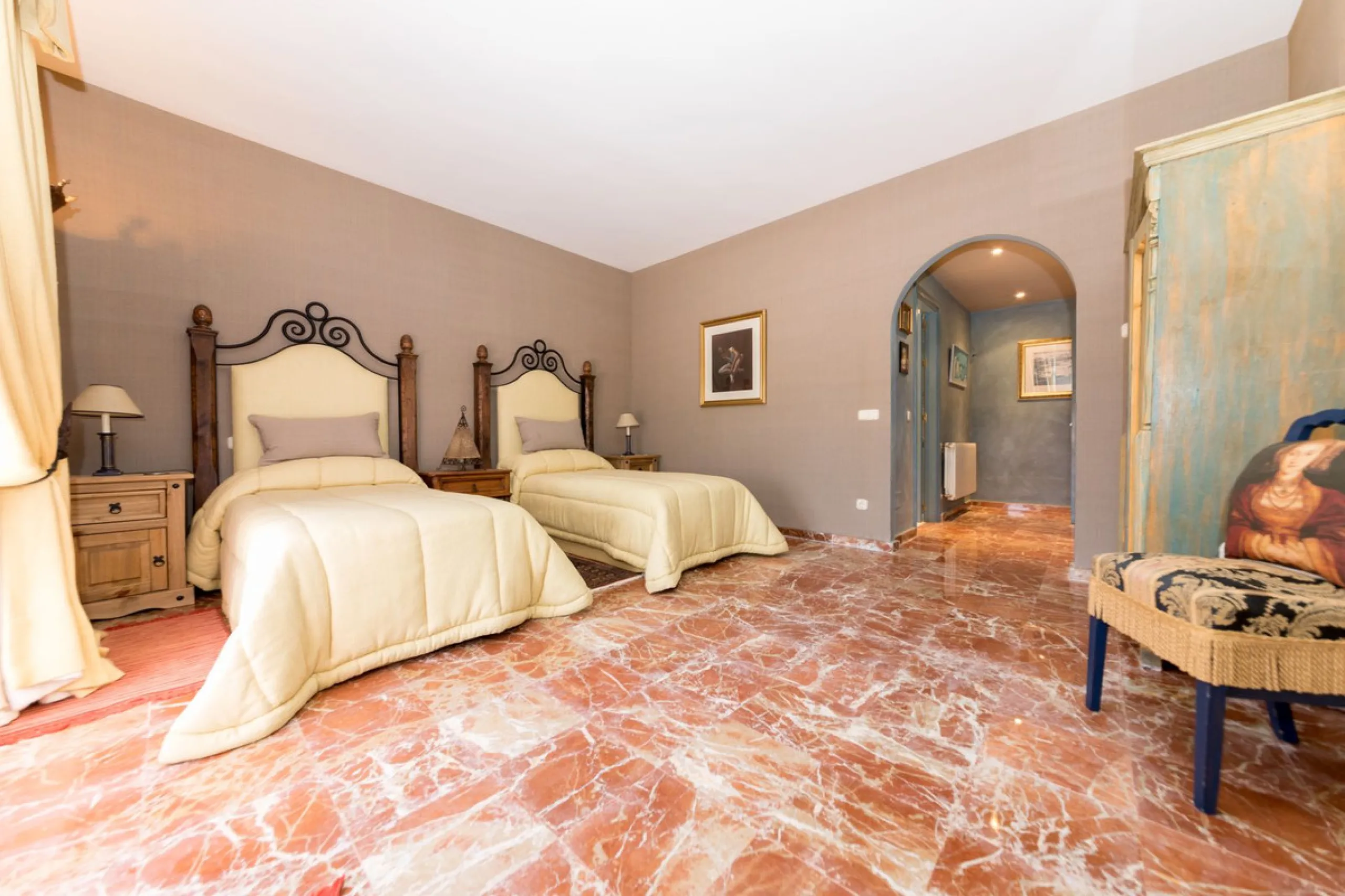 Spectacular country style 5 bedroom villa with open views at Puerto De  Los Alemendros, Benahavis