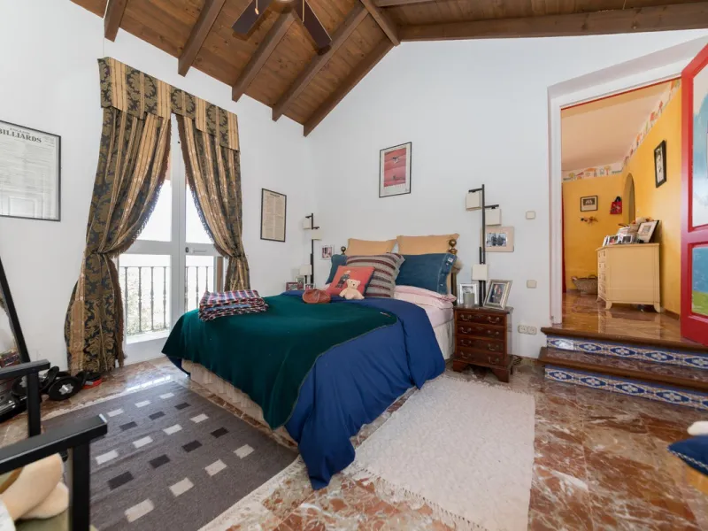 Spectacular country style 5 bedroom villa with open views at Puerto De  Los Alemendros, Benahavis