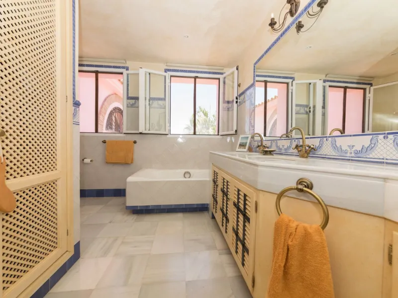 Spectacular country style 5 bedroom villa with open views at Puerto De  Los Alemendros, Benahavis