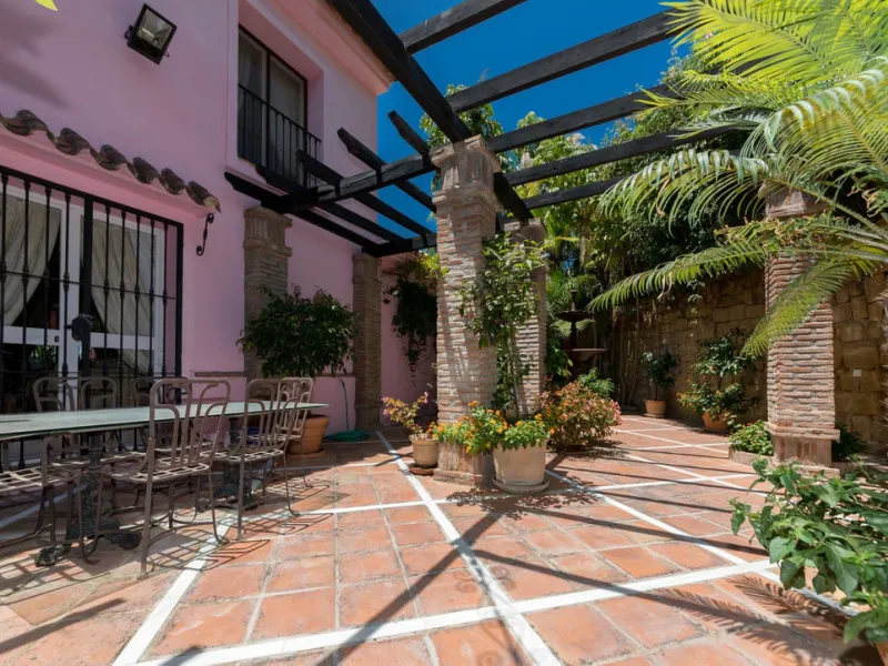 Spectacular country style 5 bedroom villa with open views at Puerto De  Los Alemendros, Benahavis