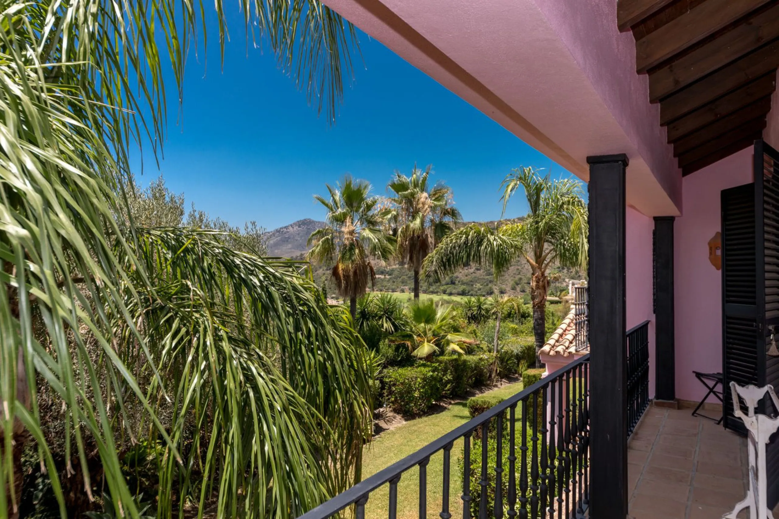 Spectacular country style 5 bedroom villa with open views at Puerto De  Los Alemendros, Benahavis