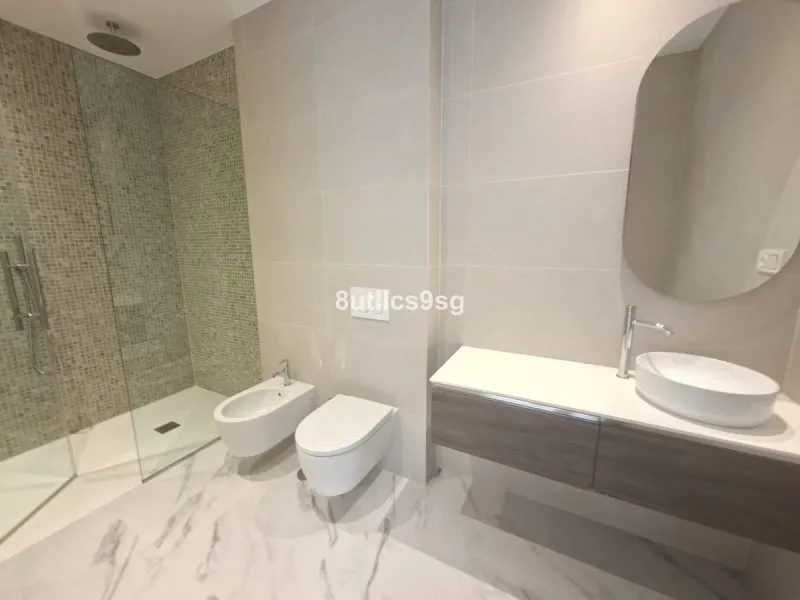 This contemporary villa is situated in the sought-after area of Paraiso Alto, Benahavis, Malaga. The property offers six bedrooms and eight bathrooms, including six en-suite, and stands out for its generous proportions with a built area of 1,038m² and a p
