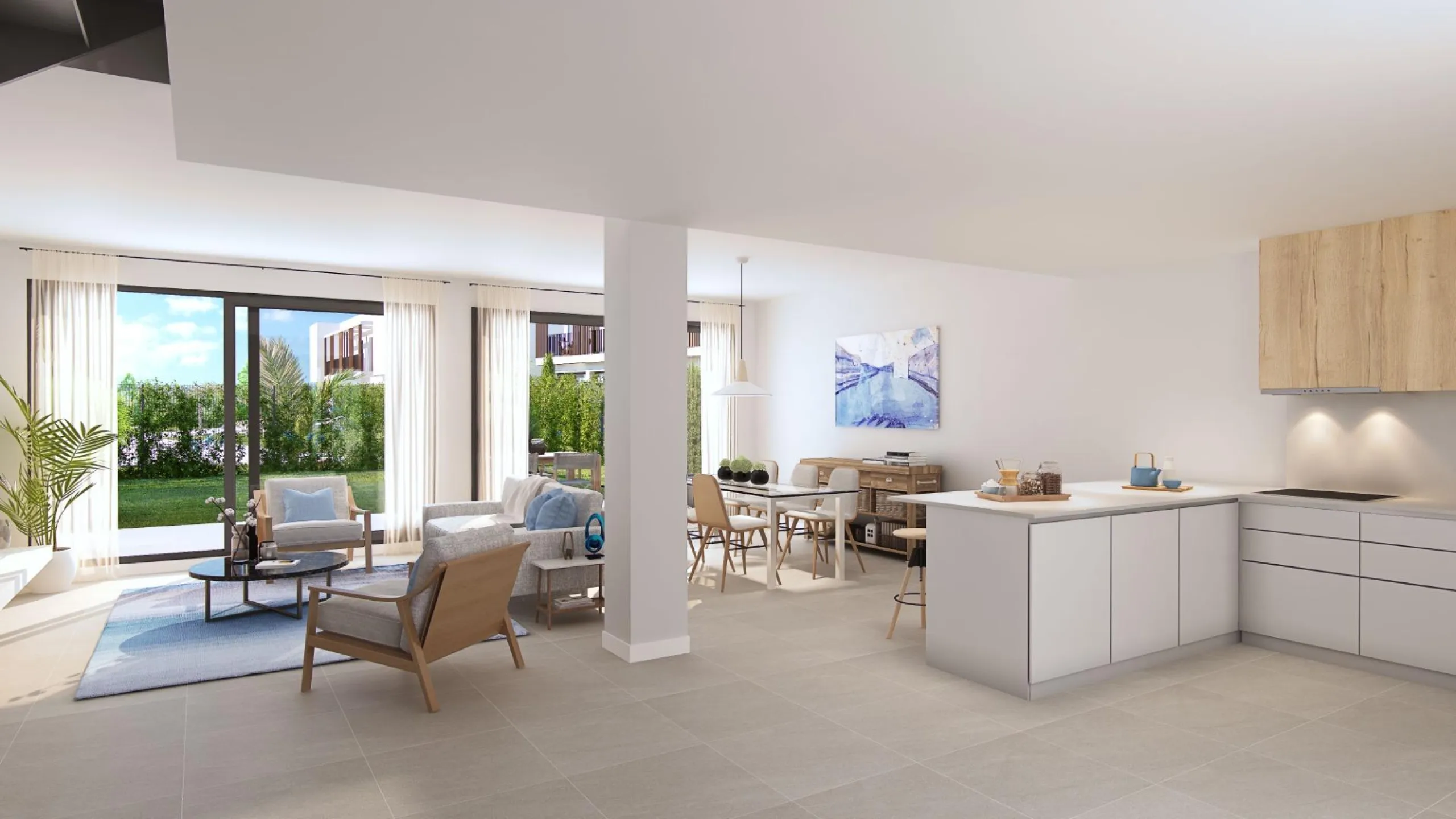 EXCLUSIVE TOWNHOUSES ON THE COSTA DE SOL IN THE AREA OF SOTOGRANDE& & Development of 32 townhouses with 4 bedrooms, front line golf. Generous outdoor space with terrace and private garden. Solarium in some homes, and 2 parking spaces. On the first f